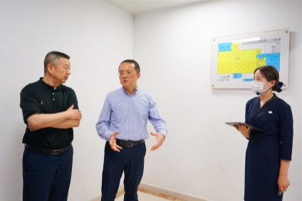 2023年5月 廣東省發改委易佳處長一行參觀指導